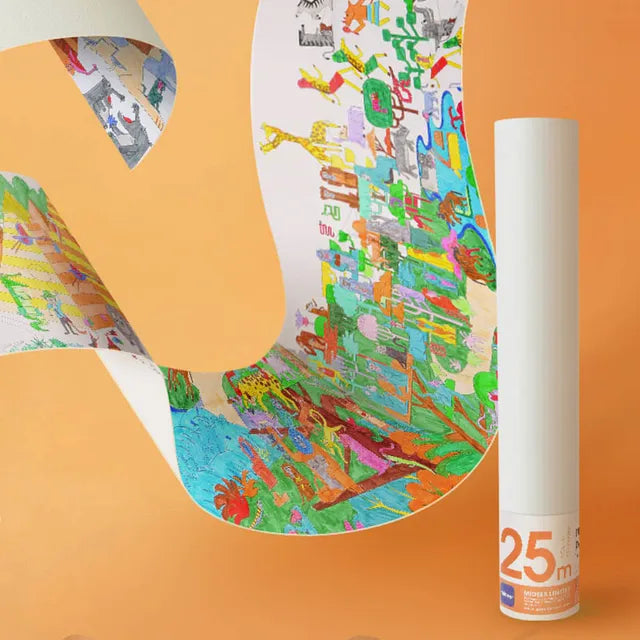 Mideer - 25m Painting Paper Roll - Age 3+