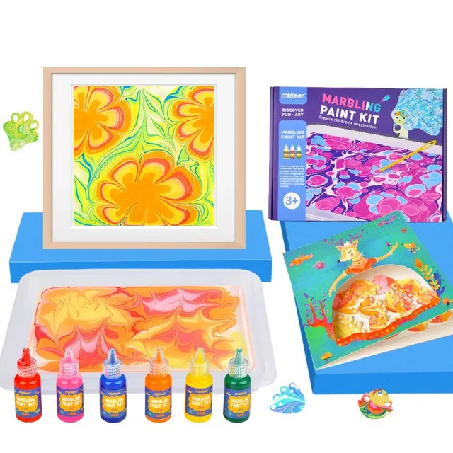 Mideer - Marbling Paint Kit - Age 3+