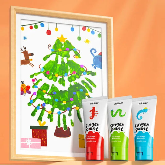 Mideer - Finger Paint - 6 colors - Age 3+