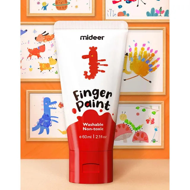 Mideer - Finger Paint - 12 colors - Age 3+