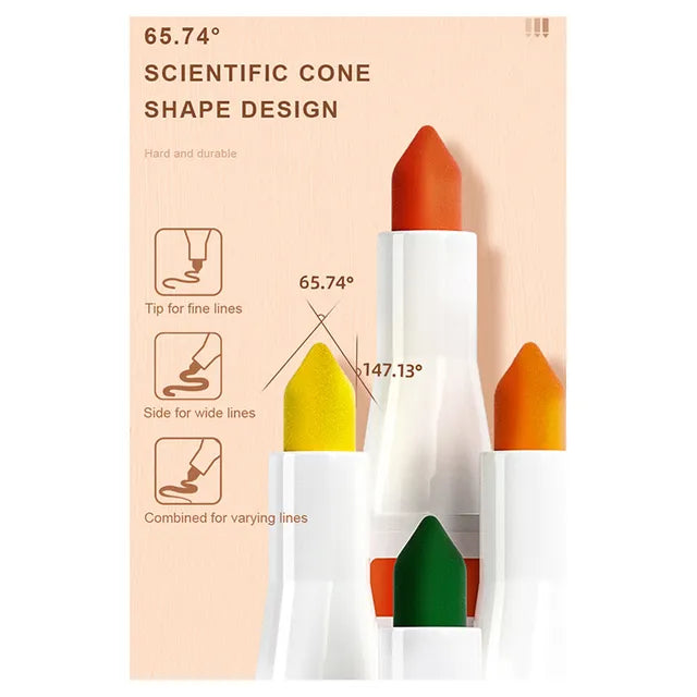Mideer - Washable Marker Small tip - 48 colors - Age 3+