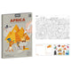 Mideer - World Traveler Coloring Poster - Africa - Age 3+