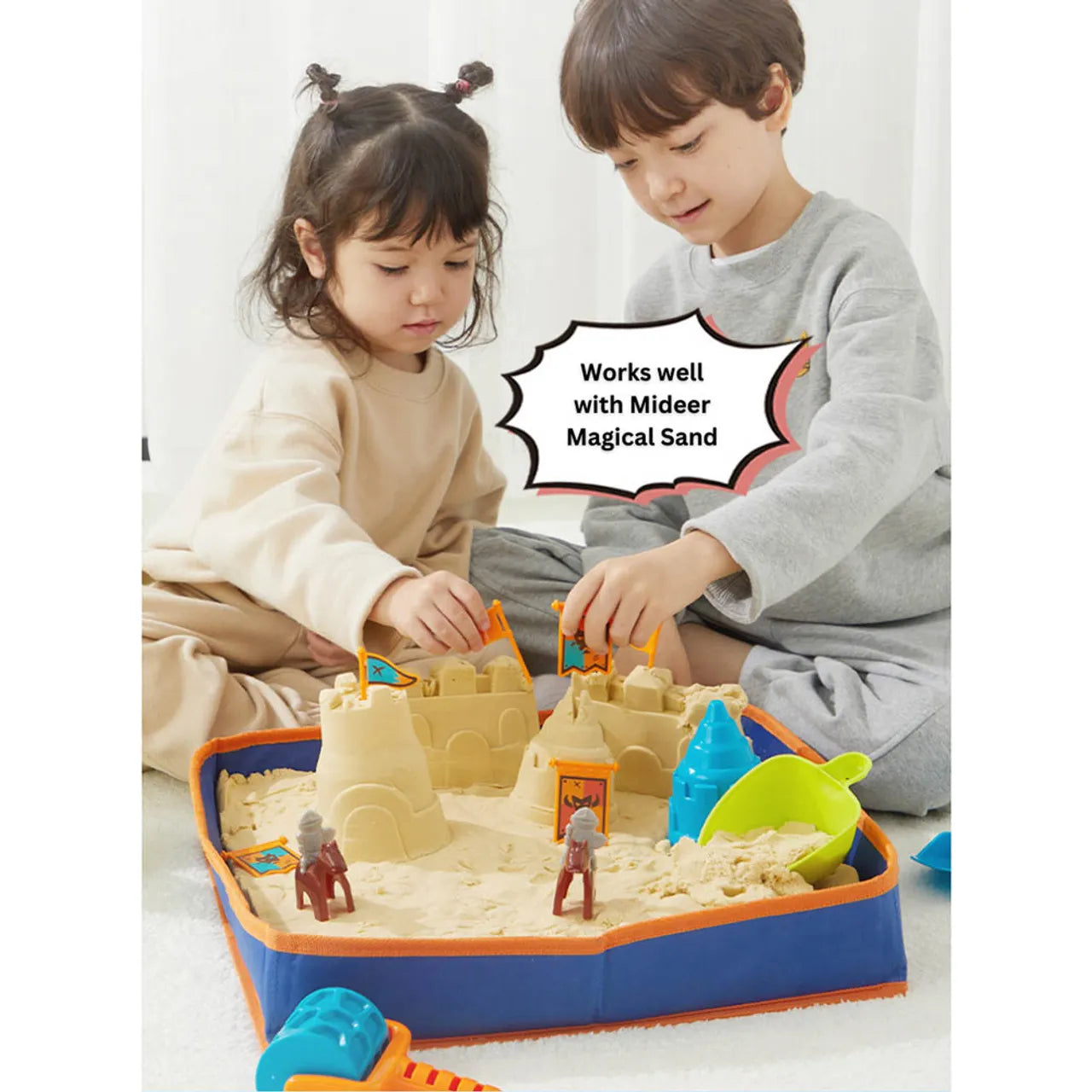 Mideer - Versatile Beach Play Set - Castle of Soldier - Age 3+