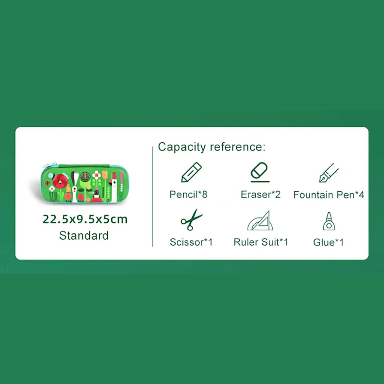 Mideer - Pencil Case - The Very Hungry Caterpillar - Age 3+