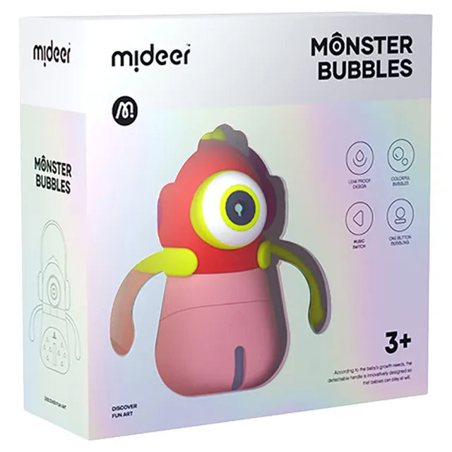 Mideer - Monster Bubbles - Pink - Age 3+