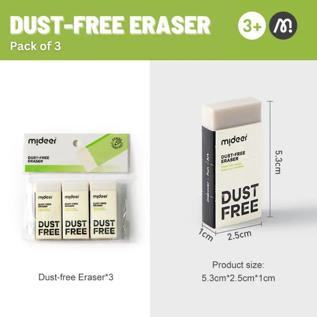 Mideer - Dust Free Eraser - Age 3+