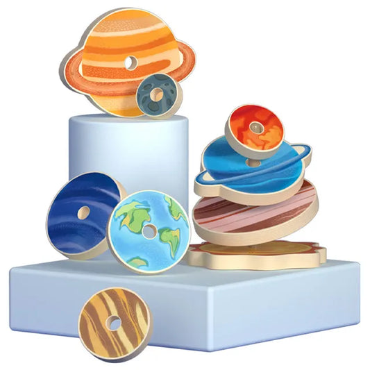 Mideer - Stacking Toy - Planets - Age: 1+