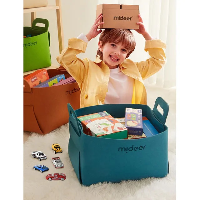 Mideer - Toy Storage Bag - Blue - Age: 3+