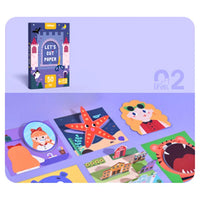 Mideer - Let's Cut Paper - Middle Level – Age 4+