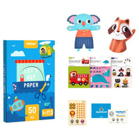 Mideer - Let's Cut Paper - Advanced Level – Age 5+