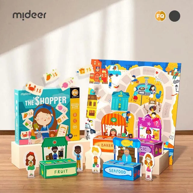 Mideer - Board Game - The Shopper - Age 5+