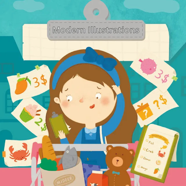 Mideer - Board Game - The Shopper - Age 5+