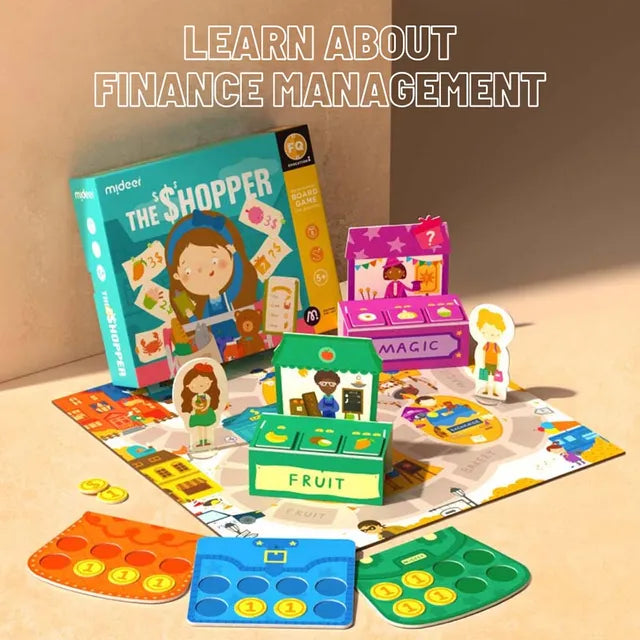 Mideer - Board Game - The Shopper - Age 5+
