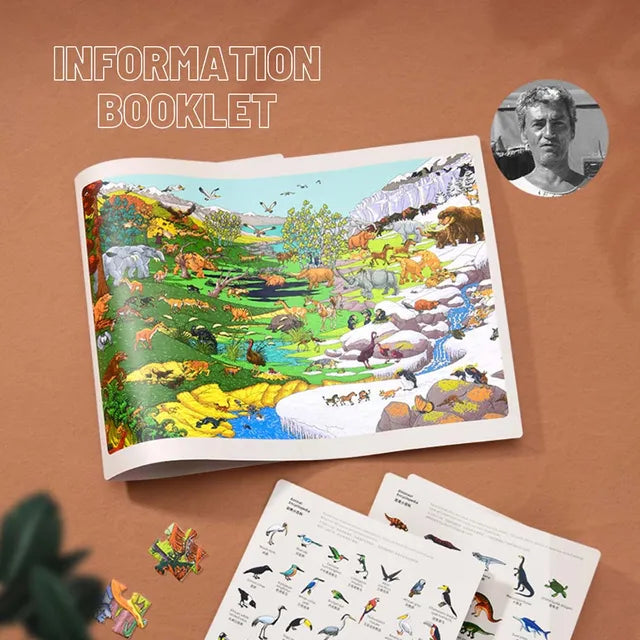 Mideer - Discovery Puzzle Big World Small World - Asian - 88P - Age 3.5+