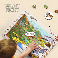 Mideer - Discovery Puzzle Big World Small World - Asian - 88P - Age 3.5+
