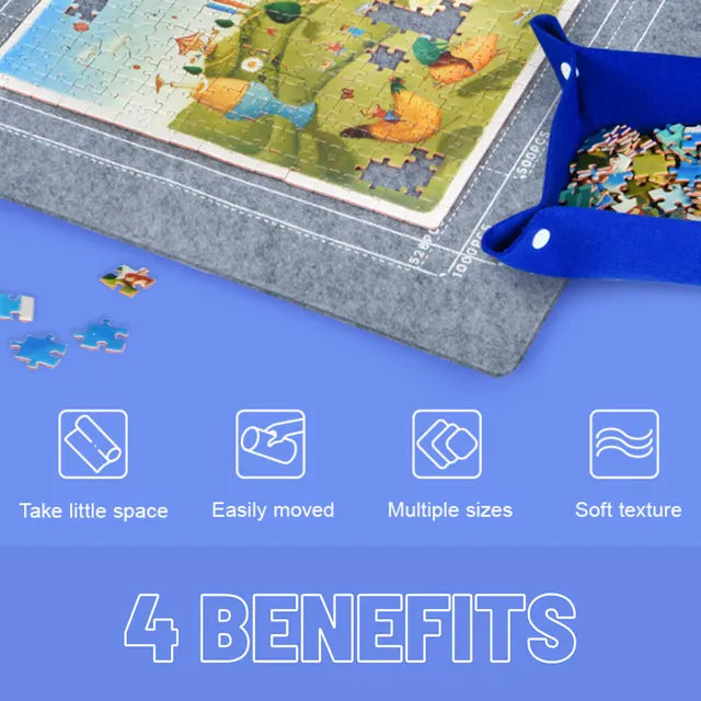 Mideer - Puzzle Mat ( blanket ) for 500 - 2000P For Kids - Age 3+