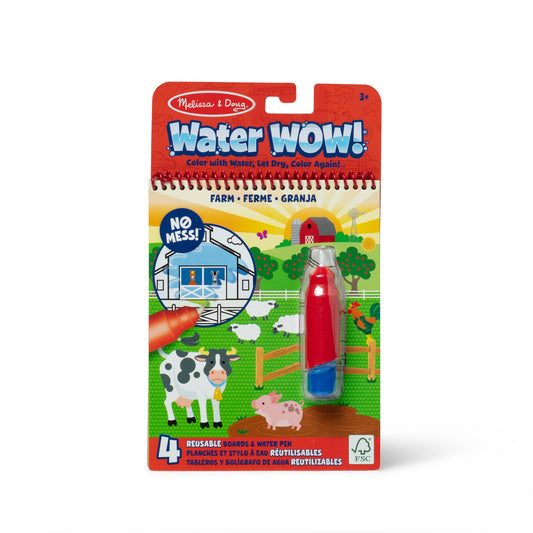 Melissa & Doug Water Wow! - Farm reusable water-reveal pad