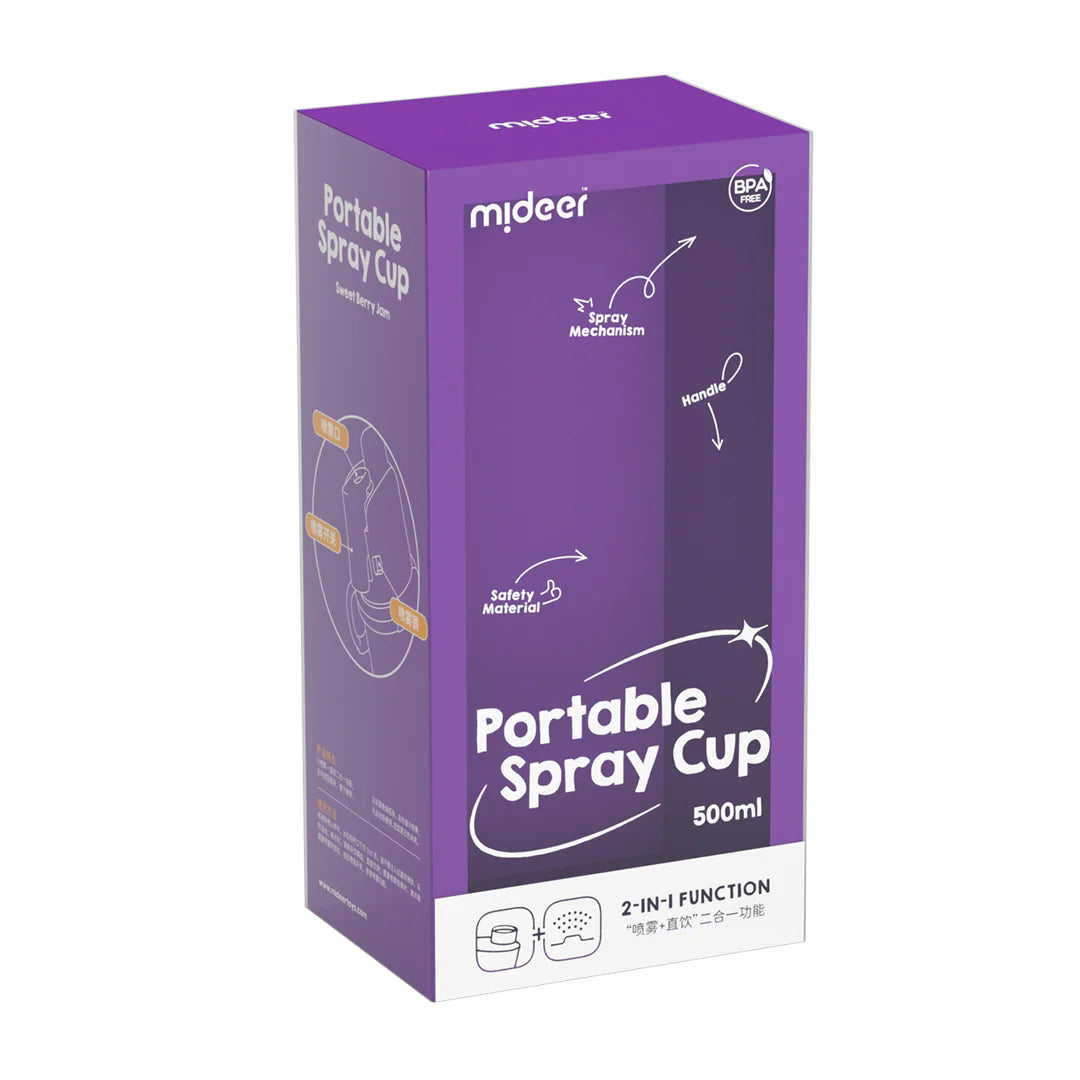 Mideer - Portable Spray Cup - Blush Pink - Age 3+