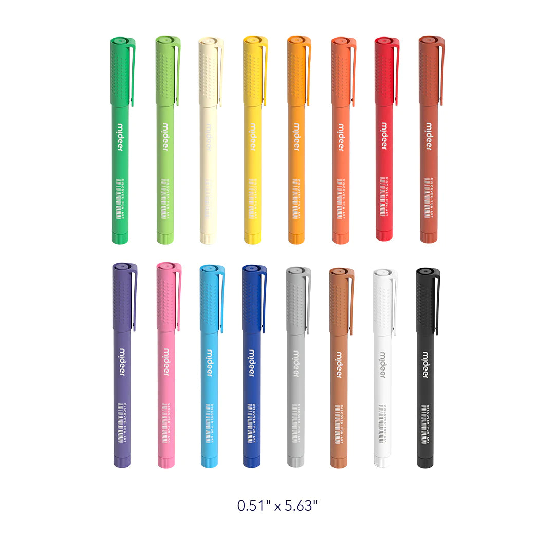Mideer - Versatile Paint Marker - 16 colors - Age 3+