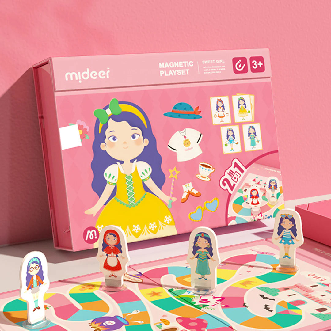Mideer - Magnetic Puzzle - Sweet Girl - age +3