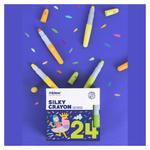 Mideer - Washable Silky Crayon - 24 colors - Age 3+