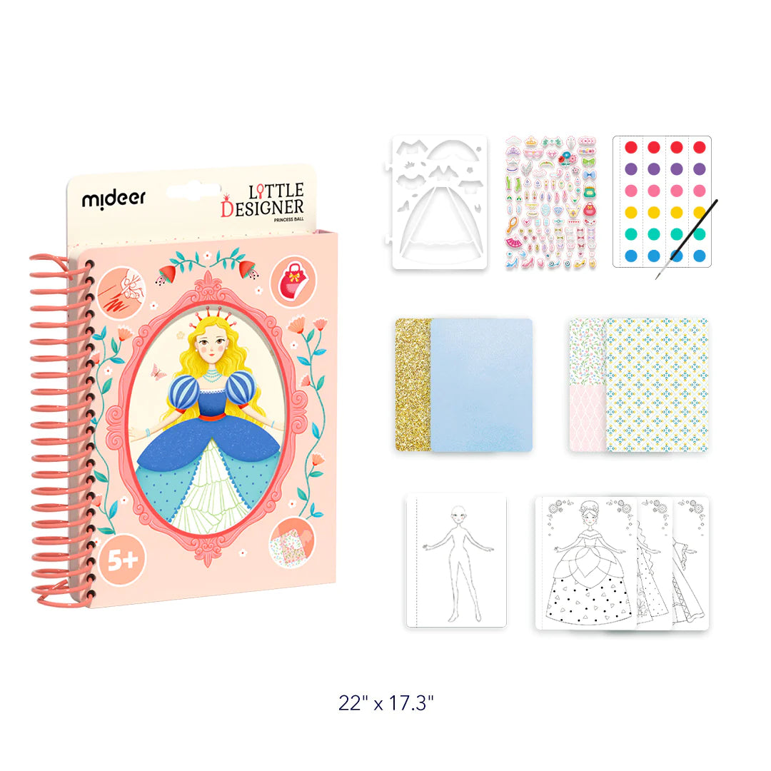 Mideer - Little Designer - Princess Ball – Age: 5+