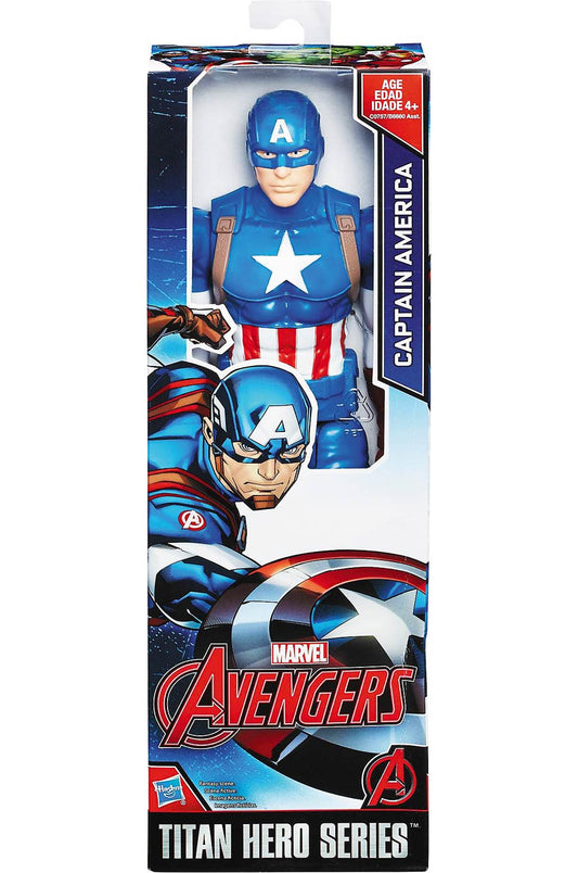 Marvel Avengers Titan Hero Series Captain America 12-inch action figure