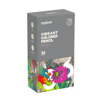 Mideer - Vibrant Colored Pencil - 36 Colors - Age 4+