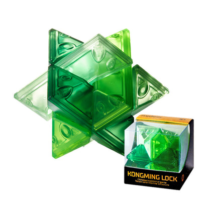 Mideer - Neon Space Kongming Lock - Hexagonal Gem - Age +3
