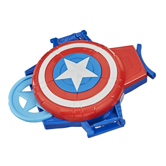 Marvel Captain America Shield Gauntlet Disc Blaster roleplay toy by Hasbro