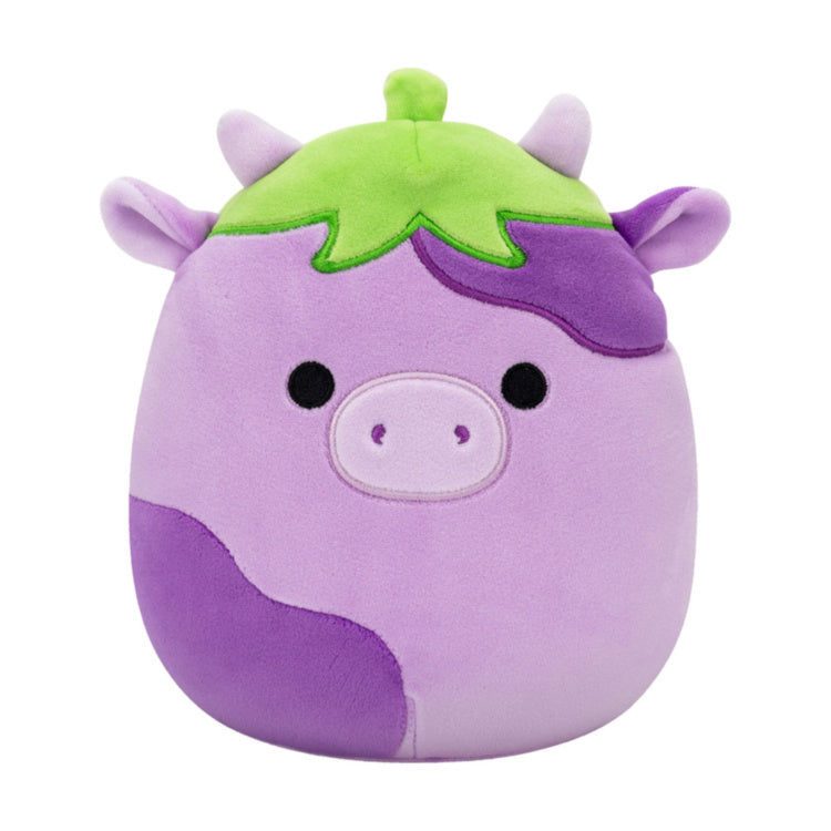Squishmallows Frederick the Eggplant Cow 7.5 inch plush