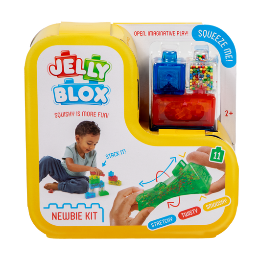 Jelly Blox Newbie Kit front view on white background