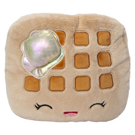 Russ Snackeez- Breakfast 9" Plush Waffle With Butter
