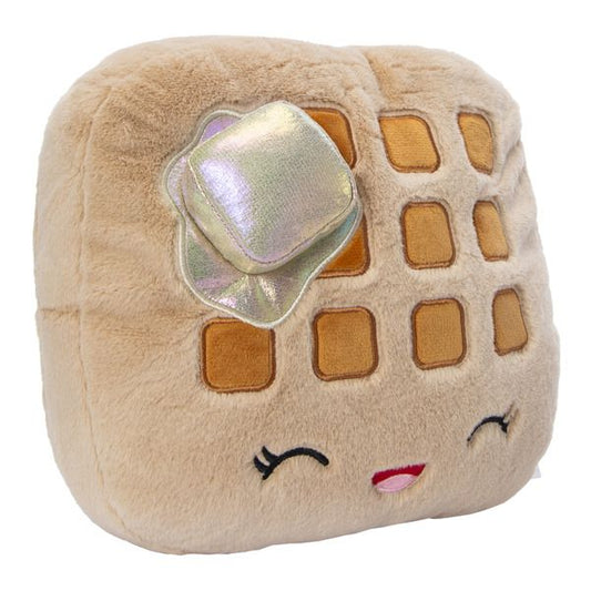 Russ Snackeez- Breakfast 9" Plush Waffle With Butter