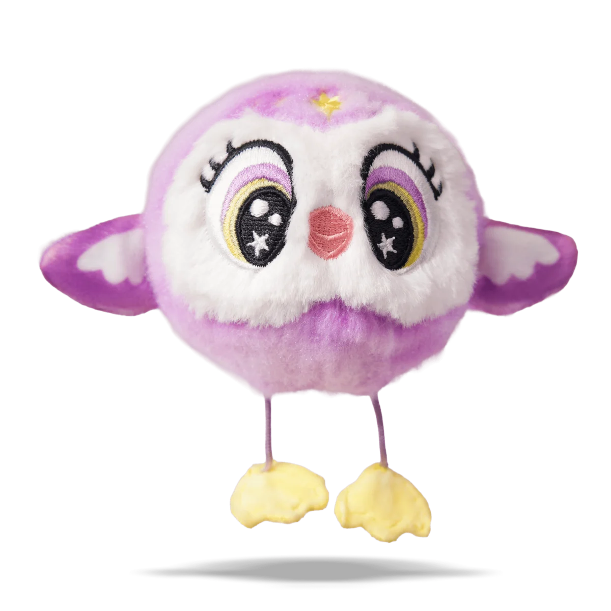 Bouncibles Luna purple owl bouncy plush at Moon Birds Jordan