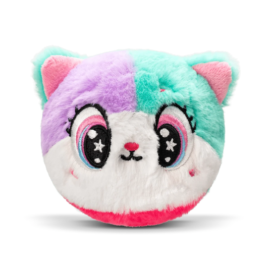 Bouncibles Theia multicolor cat bouncy plush at Moon Birds Jordan