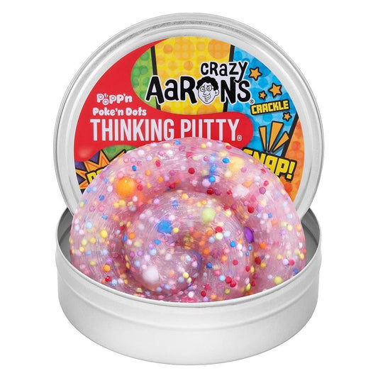 Crazy Aaron's Poke'n Dots full-size Thinking Putty tin