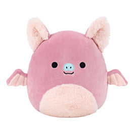 Squishmallows Jakob the Pink Fruit Bat with Fuzzy Belly 7.5 inch plush
