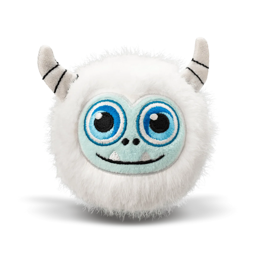 Bouncibles Boofa white yeti bouncy plush at Moon Birds Jordan
